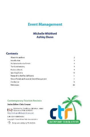 Cover of Event Management