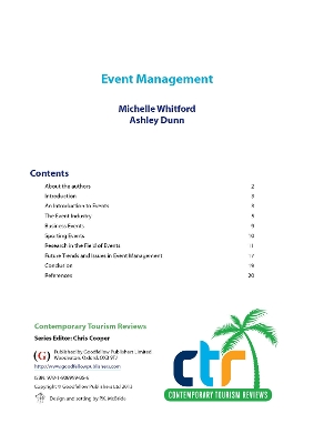 Book cover for Event Management