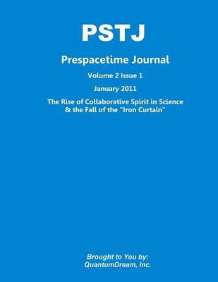 Book cover for Prespacetime Journal Volume 2 Issue 1