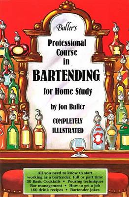 Book cover for Buller's Professional Course in Bartending for Home Study