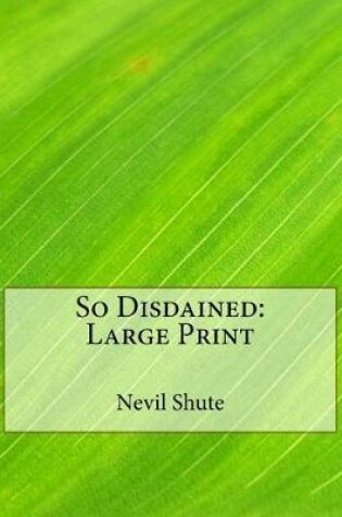 Cover of So Disdained