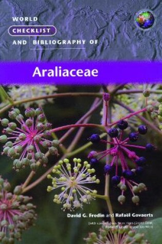 Cover of World Checklist and Bibliography of Araliaceae