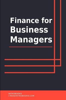 Book cover for Finance for Business Managers