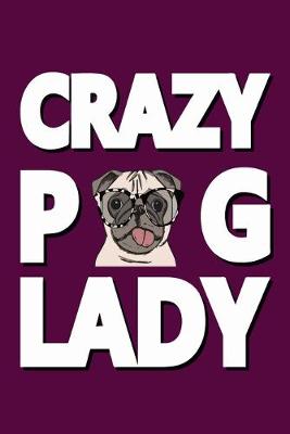 Book cover for crazy pug lady