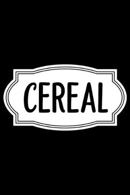 Book cover for Cereal