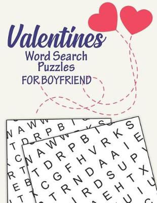 Cover of Valentines Word Search Puzzles for Boyfriend