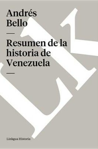 Cover of Resumen de La Historia de Venezuela