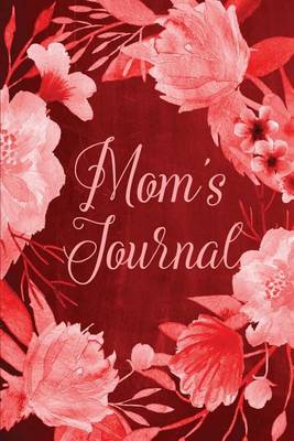 Book cover for Chalkboard Journal - Mom's Journal (Red)