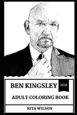 Cover of Ben Kingsley Adult Coloring Book