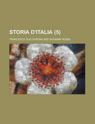 Book cover for Storia D'Italia (5 )