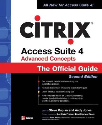 Book cover for Citrix(r) Access Suite 4 Advanced Concepts: The Official Guide