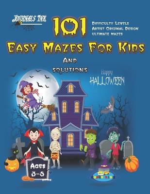 Book cover for 101 Easy Mazes For Kids