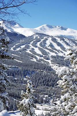 Book cover for A View of the Breckenridge Ski Resort in Colorado Winter Sports Journal