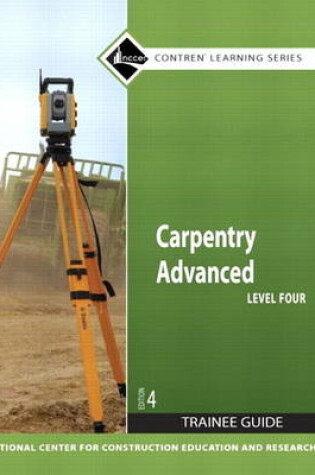 Cover of NEW NCCERconnect with Pearson eText -- Trainee Access Card -- for Carpentry Advanced Level 4