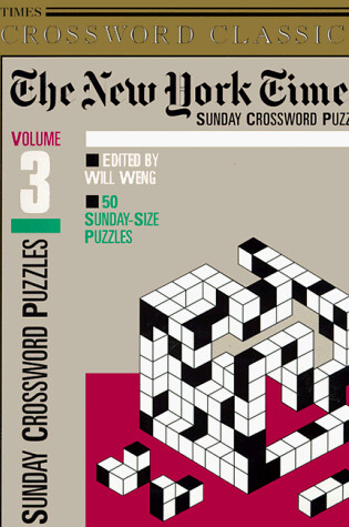 Cover of NY Times Sunday Crosswords Volume