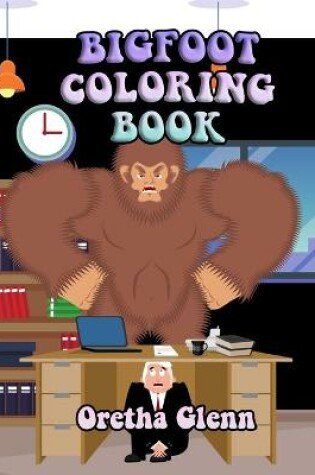 Cover of Bigfoot Coloring Book