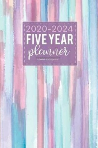 Cover of Five year planner 2020-2024 schedule and organizer