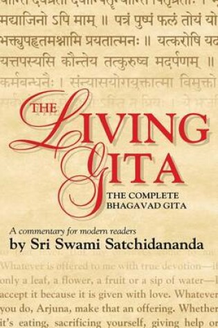 Cover of The Living Gita