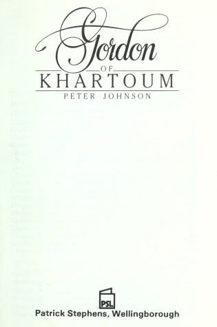 Cover of Gordon of Khartoum