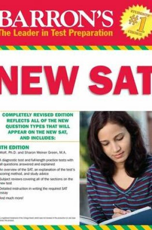 Cover of Barron's New SAT, 28th Edition
