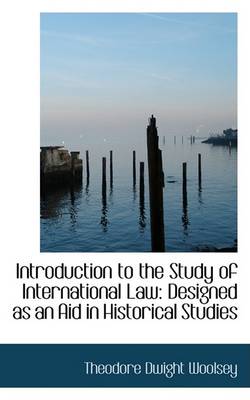 Book cover for Introduction to the Study of International Law