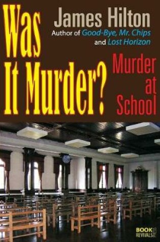 Cover of Was It Murder? (Murder at School)