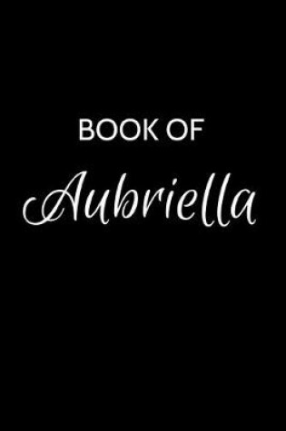 Cover of Book of Aubriella