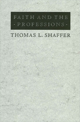 Book cover for Faith and the Professions