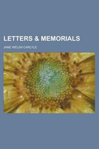 Cover of Letters & Memorials