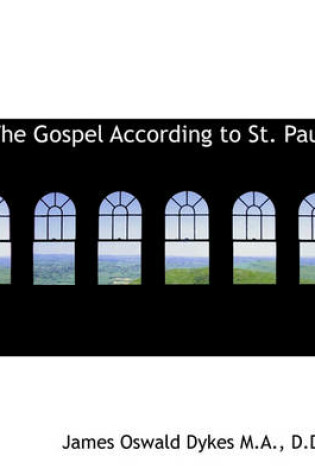 Cover of The Gospel According to St. Paul