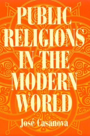 Cover of Public Religions in the Modern World