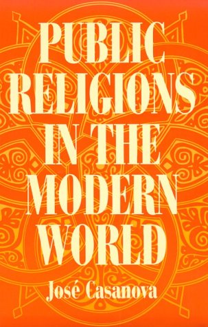 Book cover for Public Religions in the Modern World