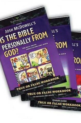 Cover of Is the Bible Personally from God? Workbook Grades 1-3