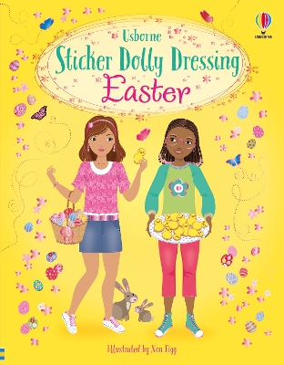 Book cover for Sticker Dolly Dressing Easter