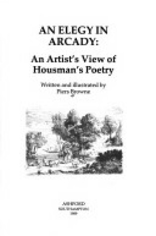 Cover of An Elegy in Arcady