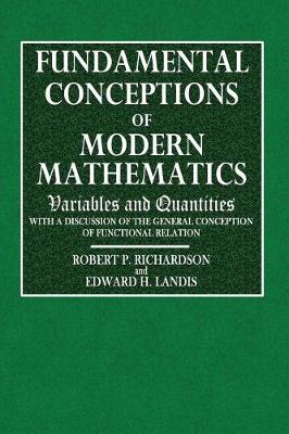 Cover of Fundamental Conceptions of Modern Mathematics