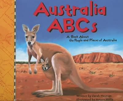 Book cover for Australia ABCs: A Book About the People and Places of Australia