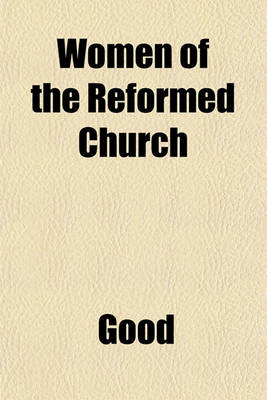 Book cover for Women of the Reformed Church