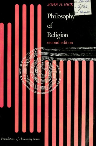 Cover of Philosophy of Religion