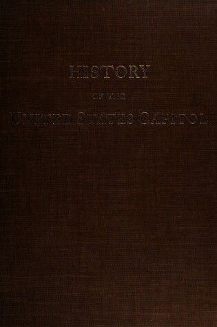 Cover of History of the United States Capitol