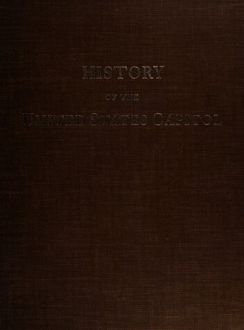 Cover of History of the United States Capitol