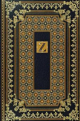 Cover of Gold Label Monogram Z Notebook