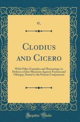 Cover of Clodius and Cicero