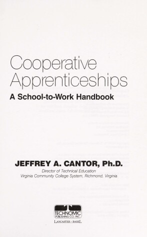 Book cover for Cooperative Apprenticeships