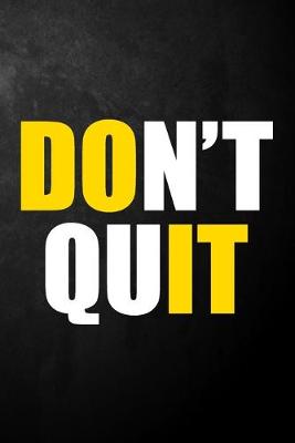 Book cover for Don't Quit