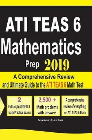 Cover of ATI TEAS 6 Mathematics Prep 2019