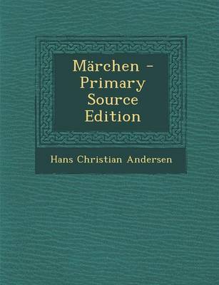 Book cover for Marchen - Primary Source Edition