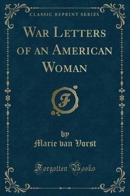 Book cover for War Letters of an American Woman (Classic Reprint)