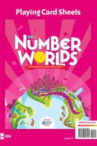 Cover of Number Worlds Level B, Playing Card Sheets