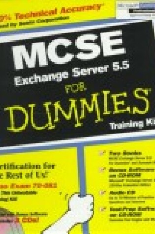 Cover of MCSE .Exchange Server 5.5 For Dummies